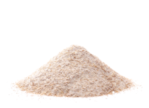 Flour pile